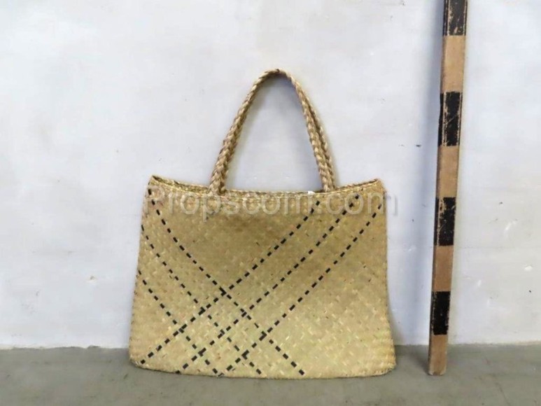 Natural fiber bag