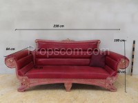 Upholstered sofa