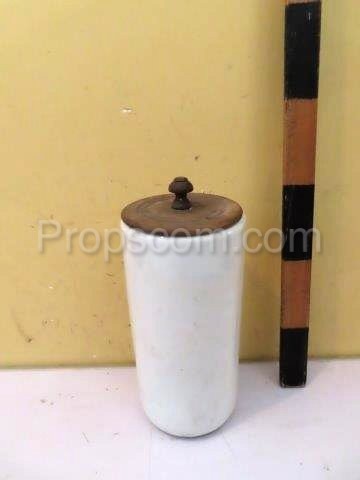 Jar with lid