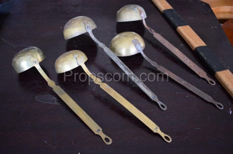 Brass ladles