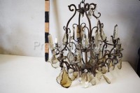 Chandelier with candlesticks