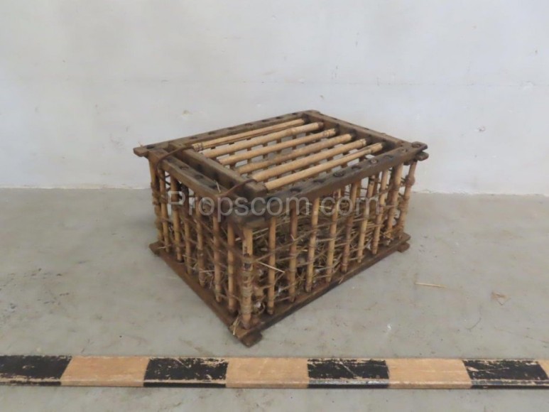 Wooden cage