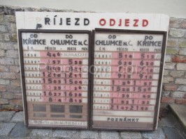 Information signs: Railway station