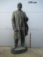 Statue von Wladimir Iljitsch Lenin