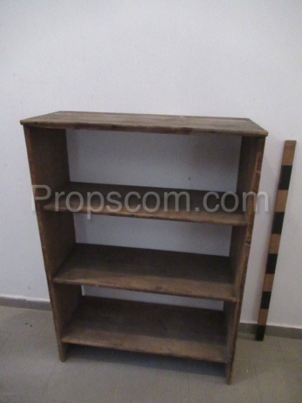 Small wooden bookshelf