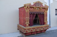 Antique puppet theater