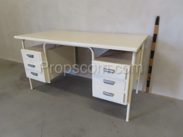 White desk