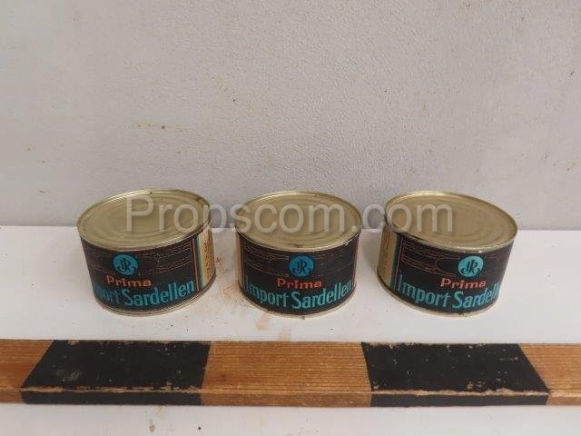 Cans of Sardines