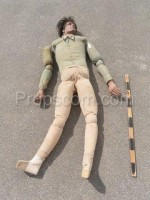 Dummies for action and war scenes