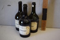 Old Cognac bottles