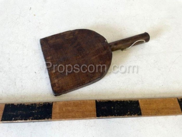 Wooden shovel