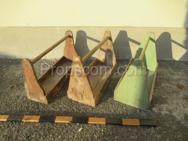 Holzwerkzeugkästen mischen