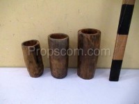 Wooden cups