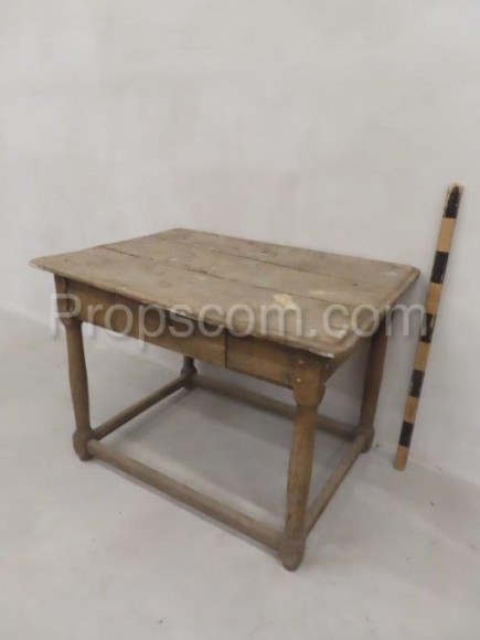 Wooden table with legs 