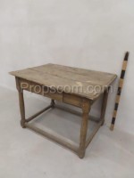 Wooden table with legs 