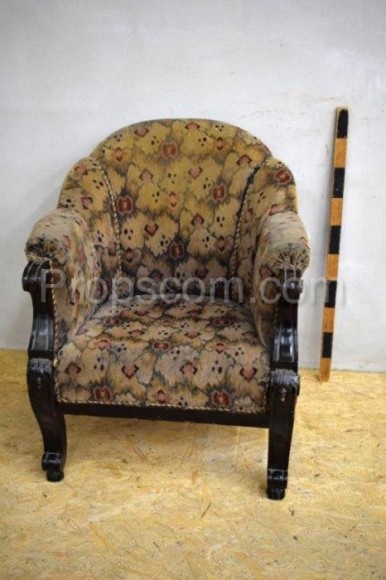 Upholstered armchair