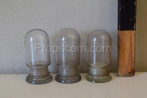 Flasks for chemical laboratory empty