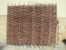 Wicker fence