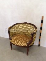 Upholstered armchair