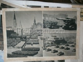 School poster - Russian military parade