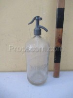 Clear siphon bottle