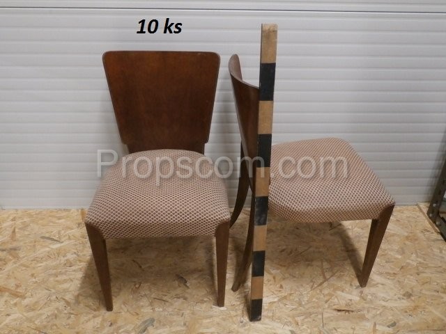 Halabala upholstered chairs