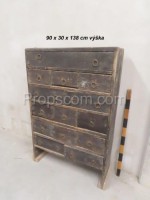 Medieval chest of drawers