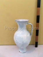 White ceramic jug