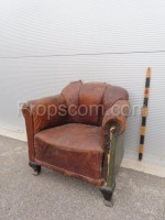 Leather armchair