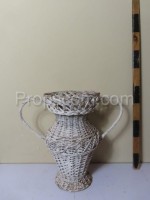 Wicker vase