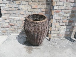 Large wicker container