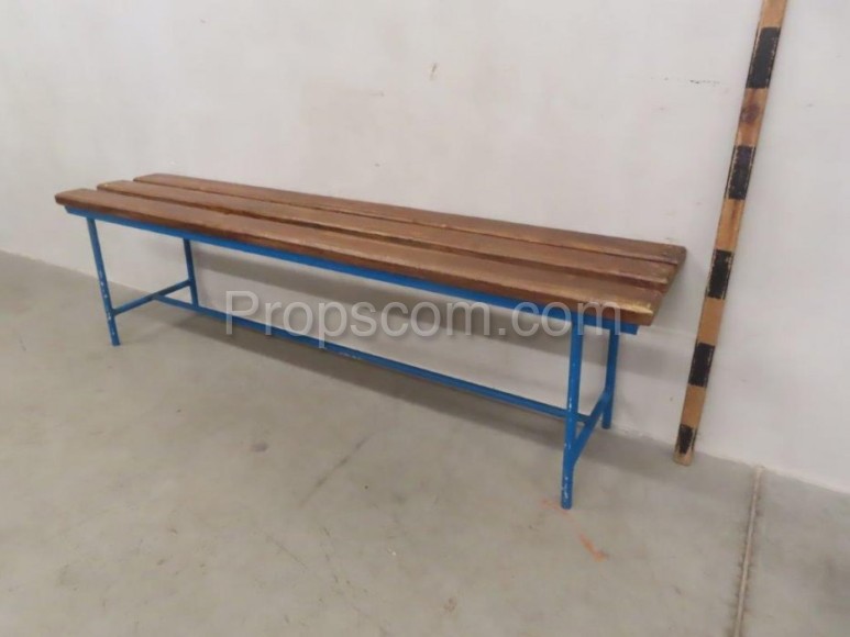 Dressing room bench