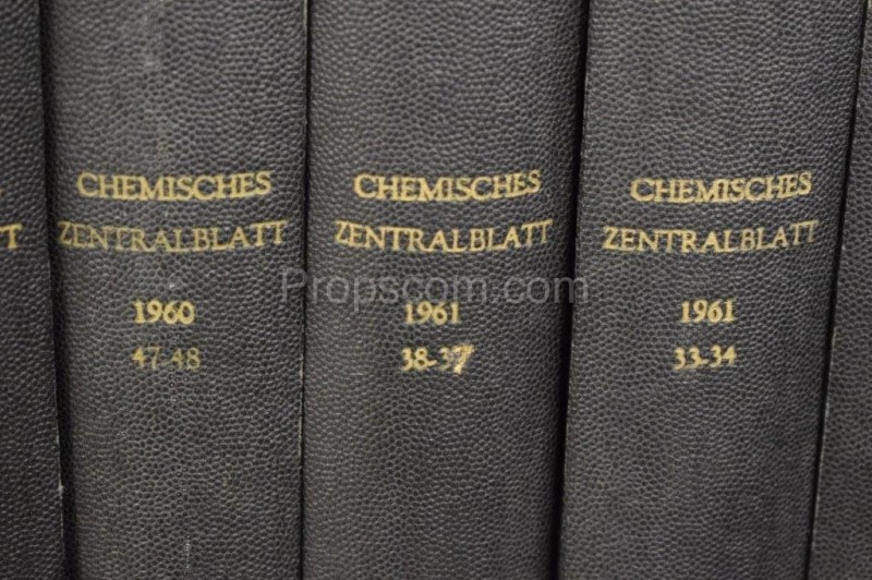 Chemické listy německé černé 