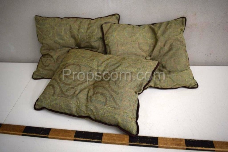 Green pillows