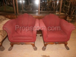 Upholstered armchairs