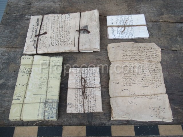 dobové ručně psané spisy vázané