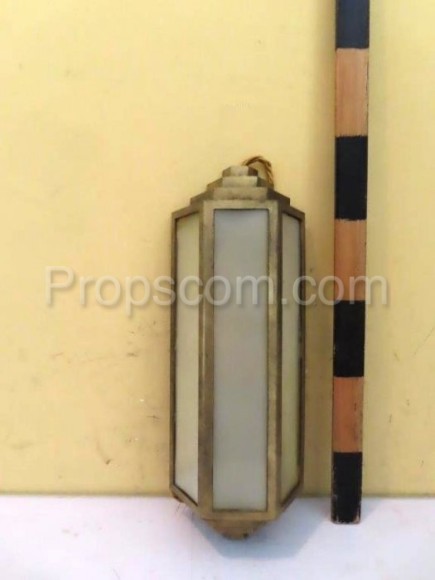 brass wall lamp