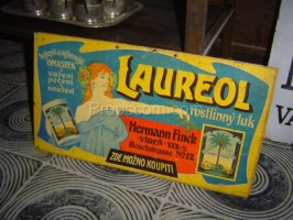 Laureol-Werbeschild
