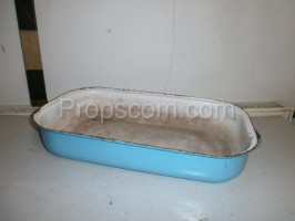 Blue baking pan