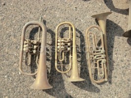 Various wind instruments