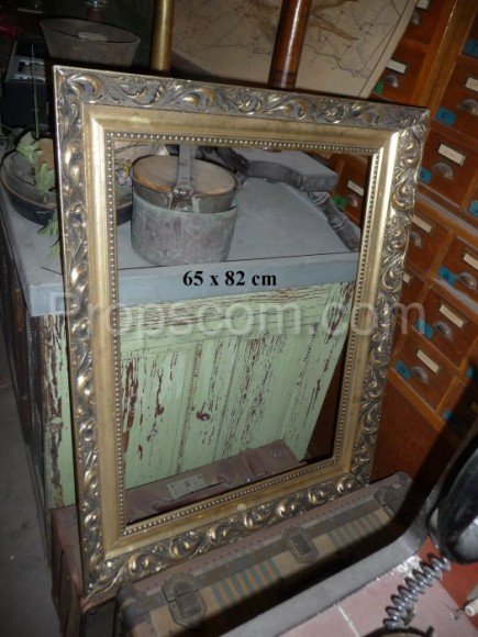 Gilded ornate wooden frame