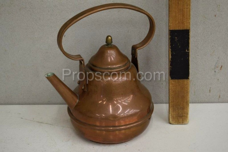 Copper teapot