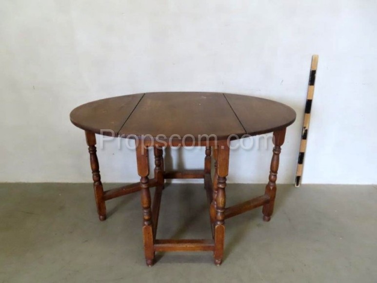 Oval table