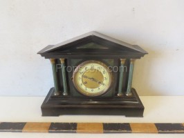 Table fireplace clock