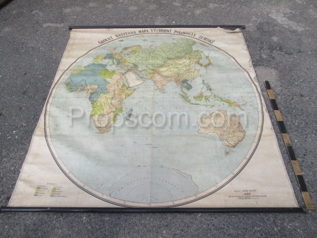 Map of the Eastern Hemisphere