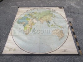 Karte der östlichen Hemisphäre