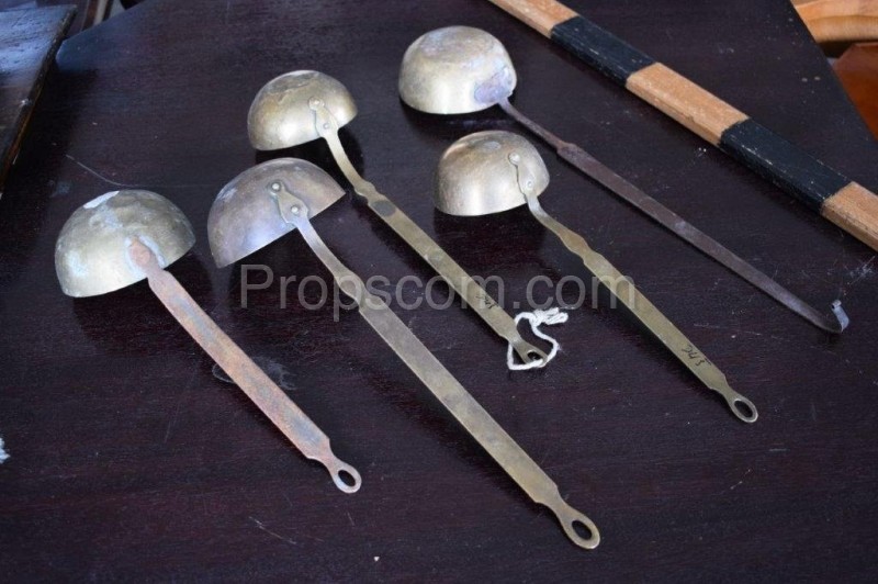 Brass ladles