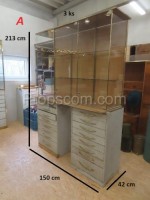 Showcases with drawers - A