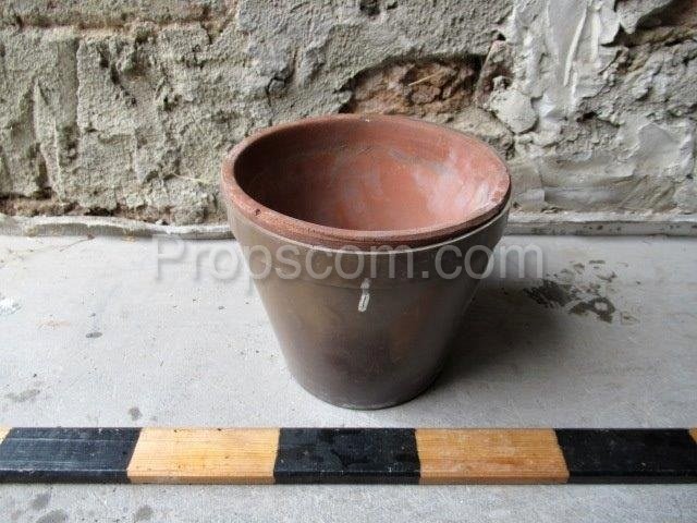 Terracotta flower pot