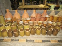 Honigbecher aus Keramik